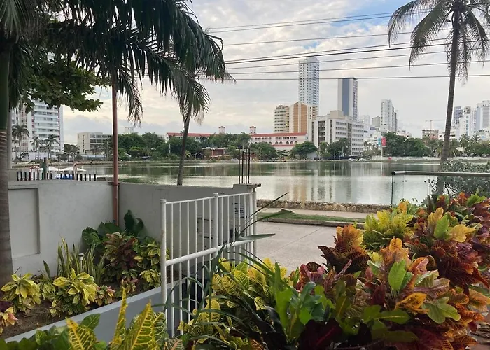 Amazing Ocean View Apartment With Pool In Laguito Cartagena